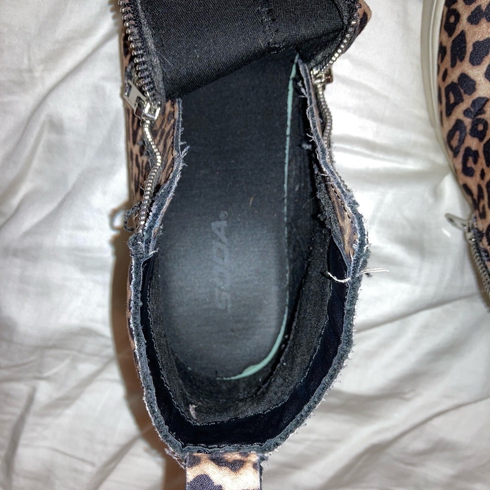 Womens Soda animal print shoes - Picture 7 of 12